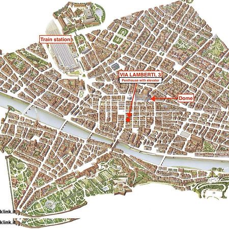 Via Lamberti, 3 - Florence Charming Apartments - Charming And Historic 5Th-Floor Attic Apartment With Elevator In A Building At The Heart Of Vibrant Florence, Just A 2-Minute Walk From All Attractions Экстерьер фото